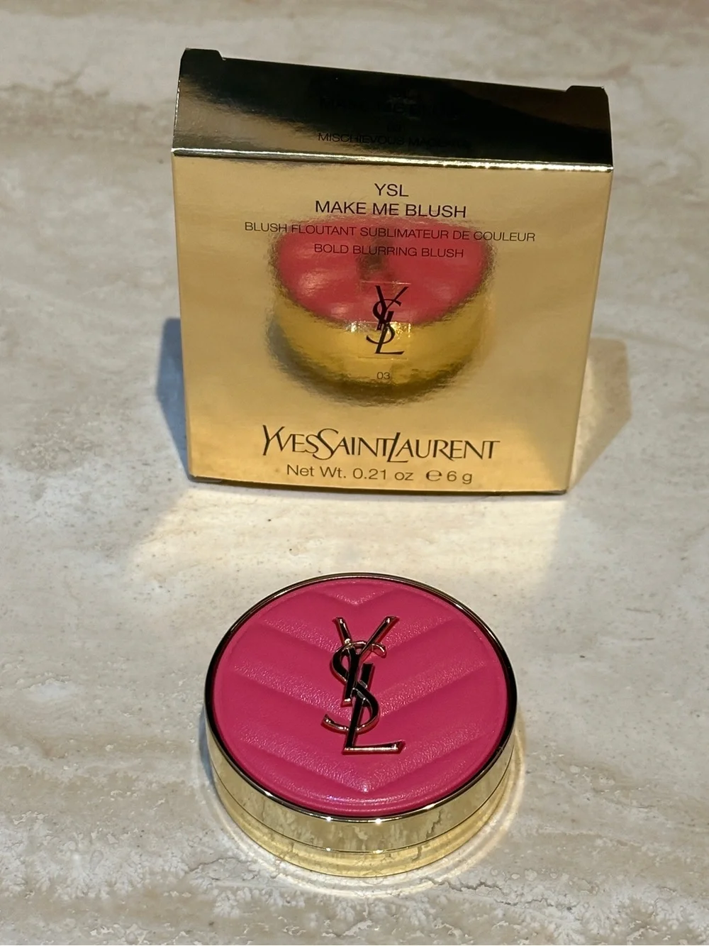 YSL Make Me Blush 03 Mischievous Magenta